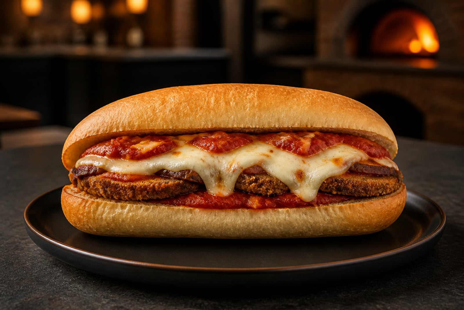 Eggplant  Parm Sub