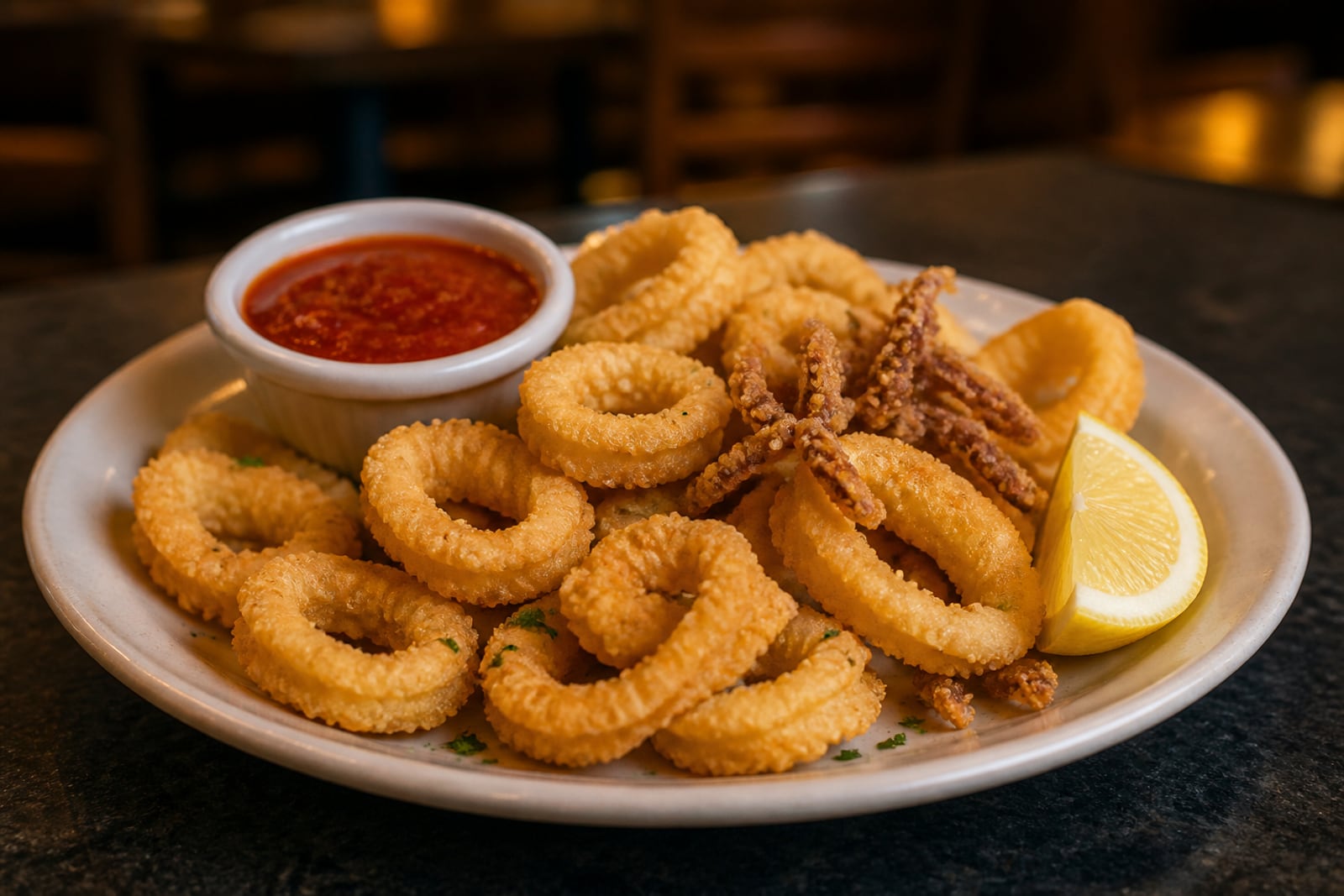 Fried Calamari w/sauce