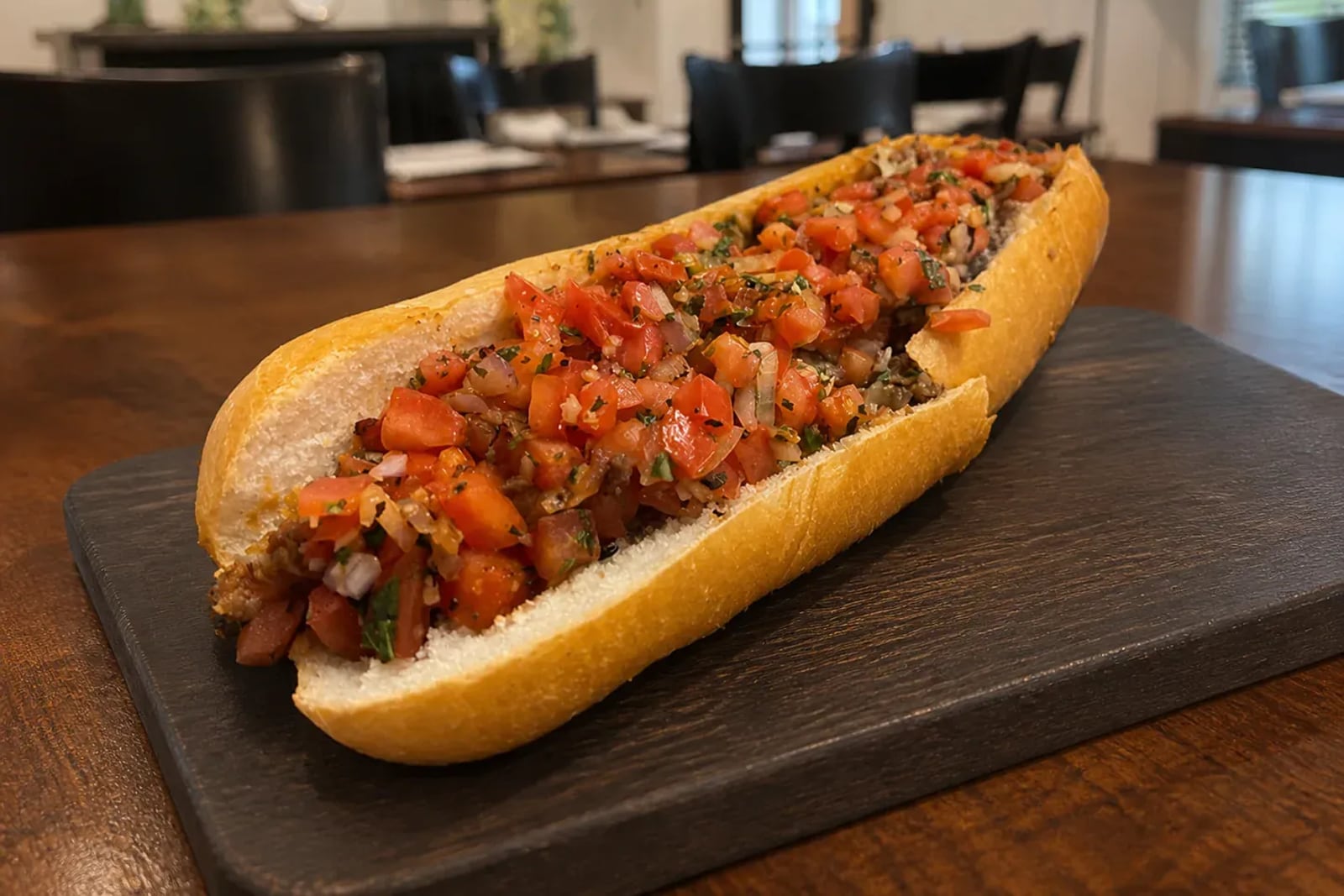 Bruschetta Cheesesteak