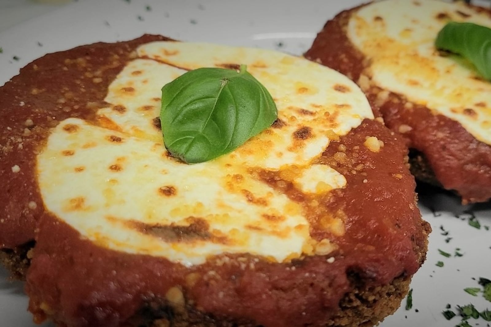 Portabella Mushroom Parm App