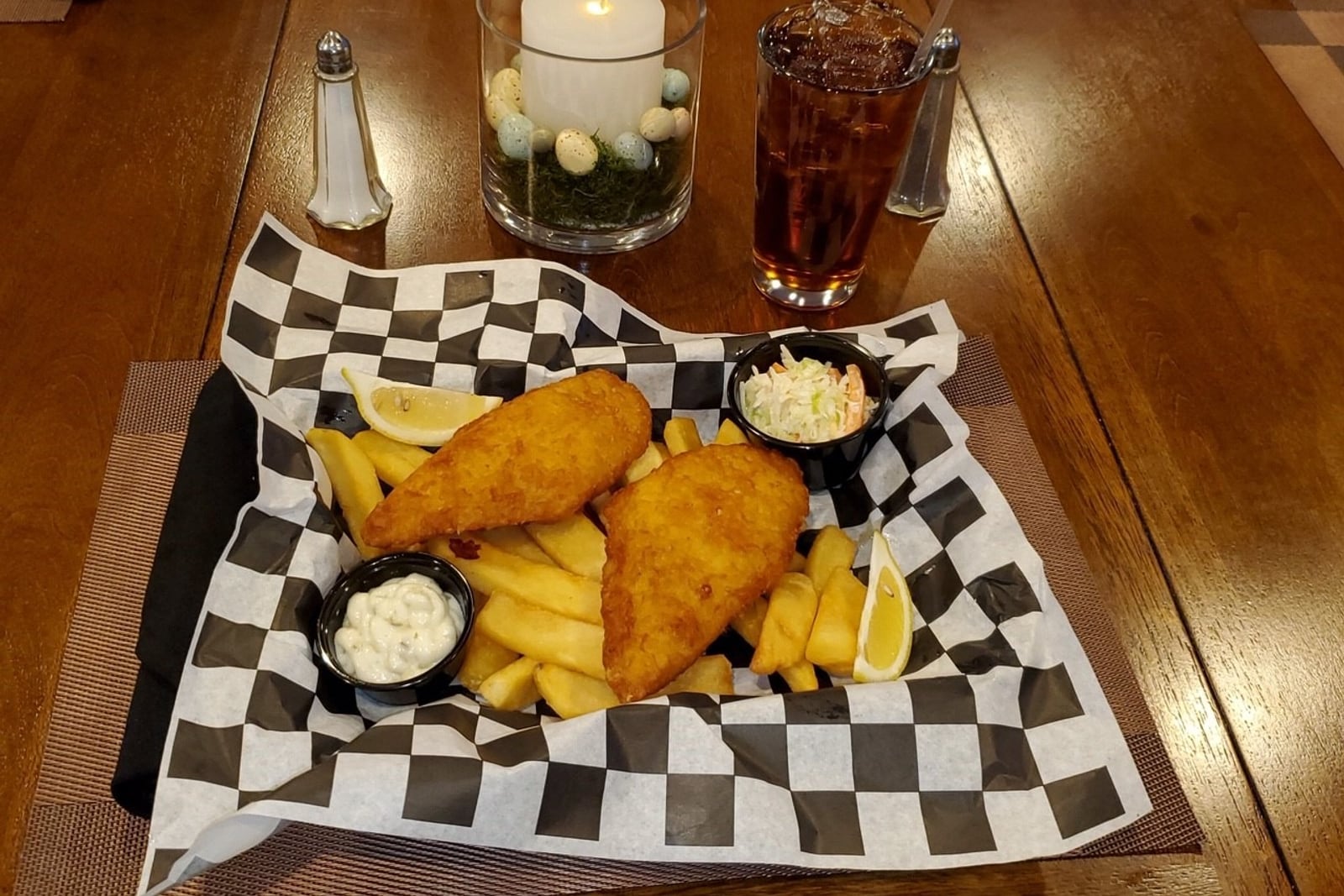Fried Fish Platter