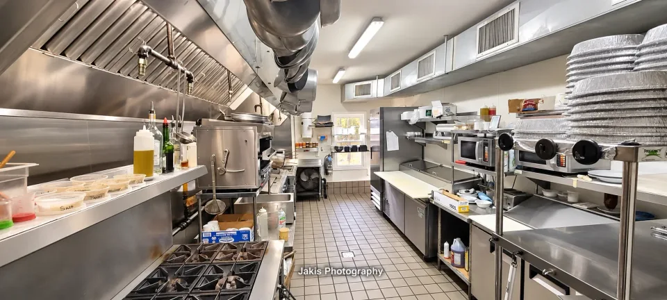 Commercial Kitchen at 2 Brothers Restaurant