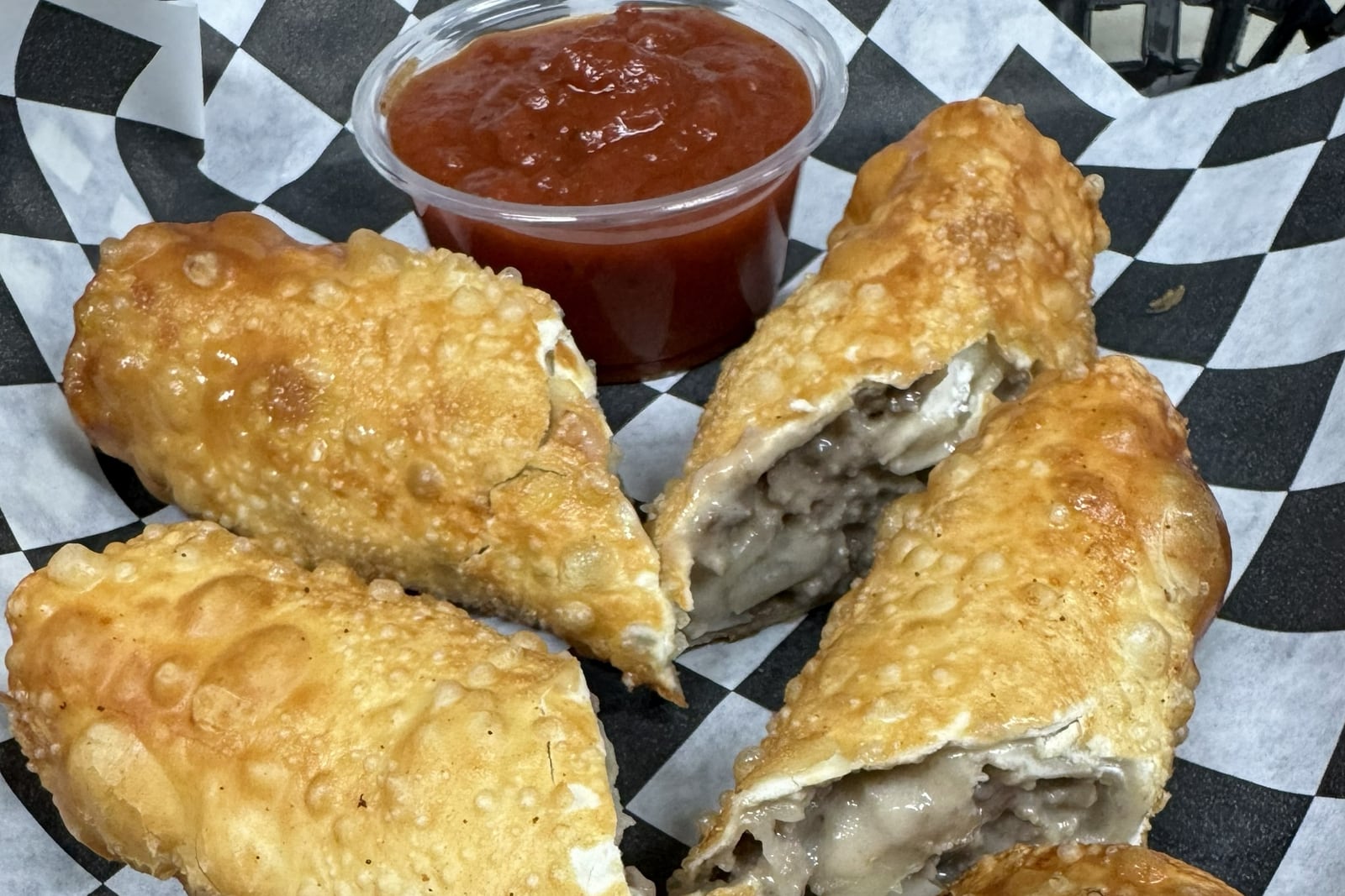 Cheese Steak Egg-Roll
